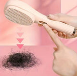 Telescopic Magic Comb, Hair Comb Magic Hair Brush, Self Cleaning Scalp Massage Comb, Women Salon Styling Tool