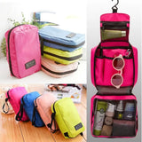 Travel Mate Bag, Unisex Camping Travel Hang Bag, Toiletry Purse Holder Organizer, Waterproof Folding Toiletry Bag, Men And Women Oxford Travel Bag, Multipurpose Hanging Wash Bag, Multifunctional Storage Bag