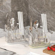 Plastic Cutlery Holder, Creative Cutlery Organizer, Spoon Fork Chopsticks Storage Rack, Kitchen Cutlery Storage