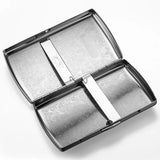 Vintage Printed Cigarette Case, 12 Cigarette Storage Box, Retro Flip Cigarette Dispenser, Ultrathin Portable Men's Cigarette Box, Portable Sealed Waterproof Smoking Case, Portable Cigarette Box, Sleeve Pocket Tobacco Pack Cover