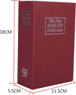 Secret Dictionary Lock Box, Fake Dictionary Security Safe, Portable Book Shaped Cash Safe, Fake Dictionary Security Safe