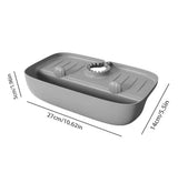 Silicone Sink Drain Faucet Rack, Non Slip Countertop Kitchen sponge rag, Soap Draining Rack