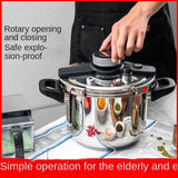 Stainless Steel Pressure Cooker Combo Set