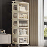 5-Tier Rolling Storage Cart with Drawers | Multipurpose Organizer on Wheels for Home, Office & Beauty Storage