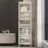 5-Tier Rolling Storage Cart with Drawers | Multipurpose Organizer on Wheels for Home, Office & Beauty Storage
