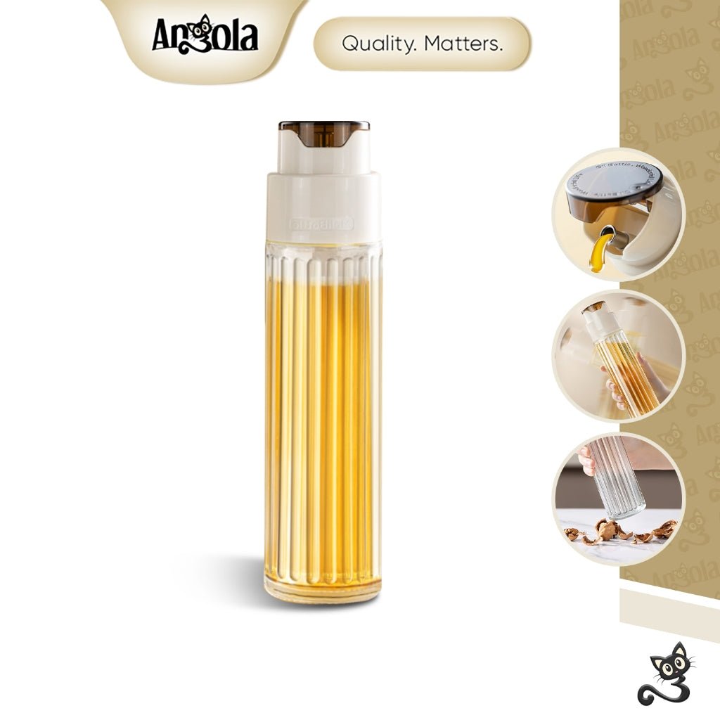 500ml Oil Bottle – Automatic Opening & Closing Dispenser