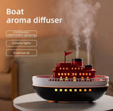 Double Spray Cruise Ship Humidifier, Aroma Diffuser, Quiet Ultrasonic Air Humidifier