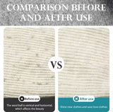 Double Sided Lint Remover, Portable Lint Roller Remover, Fuzz Lint Pet Hair Remover, Scrapper Cleaner Tool
