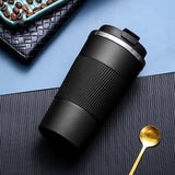 510ML Travel Coffee Mug – Stainless Steel Thermal Cup with Leakproof Lid