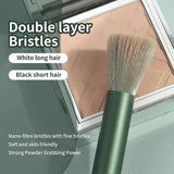 Set of 13 Spring Makeup Brush, Soft Fluffy Professional Kabuki Blend Shadow Makeup Brush, Foundation Blush Powder Eyeshadow Concealer Tools with Bag, Cosmetic Brush Pouch, Festival Beauty Cosmetic Tool, Premium Makeup Brush Set