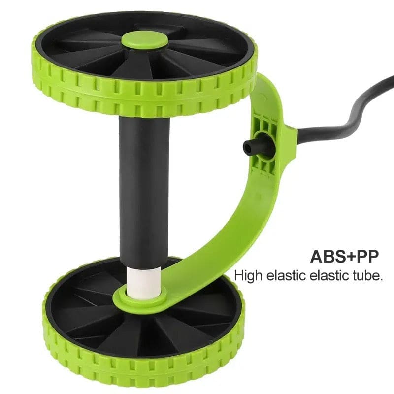 Multifunctional AB Wheel Roller, Core Abdominal Exercise, Multifunctional Home Gym Workout Equipment, Muscle Exercise Fitness Equipment, Pull Rope Resistance Bands Slimming Device, Stretch Elasticity Abdomen Waist Slimming Trainer