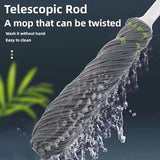 Telescopic Twister Mop with Microfiber Head – Self Wringing Floor Cleaning Mop