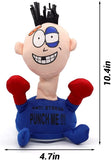 Funny Electronic Punch Me Anti Press Doll, Desktop Stress Relief for Adults Interactive Toy, Funny Children Boxing Toys, Punch Me Electric Plush Toys, Girls Creative Vent Screaming Doll, Punching And Screaming Sound Vent Toys, Cute Stuffed Toy