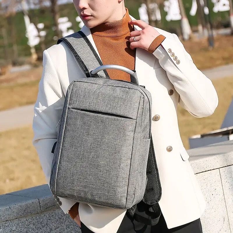 Leisure Computer Backpack, USB Interface Backpack, Rechargeable Waterproof Backpack, Large Capacity Student Bookbag, Laptop Backpack with USB Charging Port, Briefcase Computer Backpack