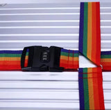 Adjustable Luggage Strap With Password Lock, Portable Travel Luggage Strap, Luggage Bundling Suitcase Accessories