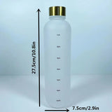 Acrylic Water Bottle 1000ml – Large Capacity Portable Bottle