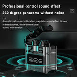M25 Gaming Wireless Earbuds, TWS Wireless Headphones Earphones, Bluetooth Touch Control Noise Reduction Stereo Earbuds, Stereo Sports Waterproof Earbuds With MIC