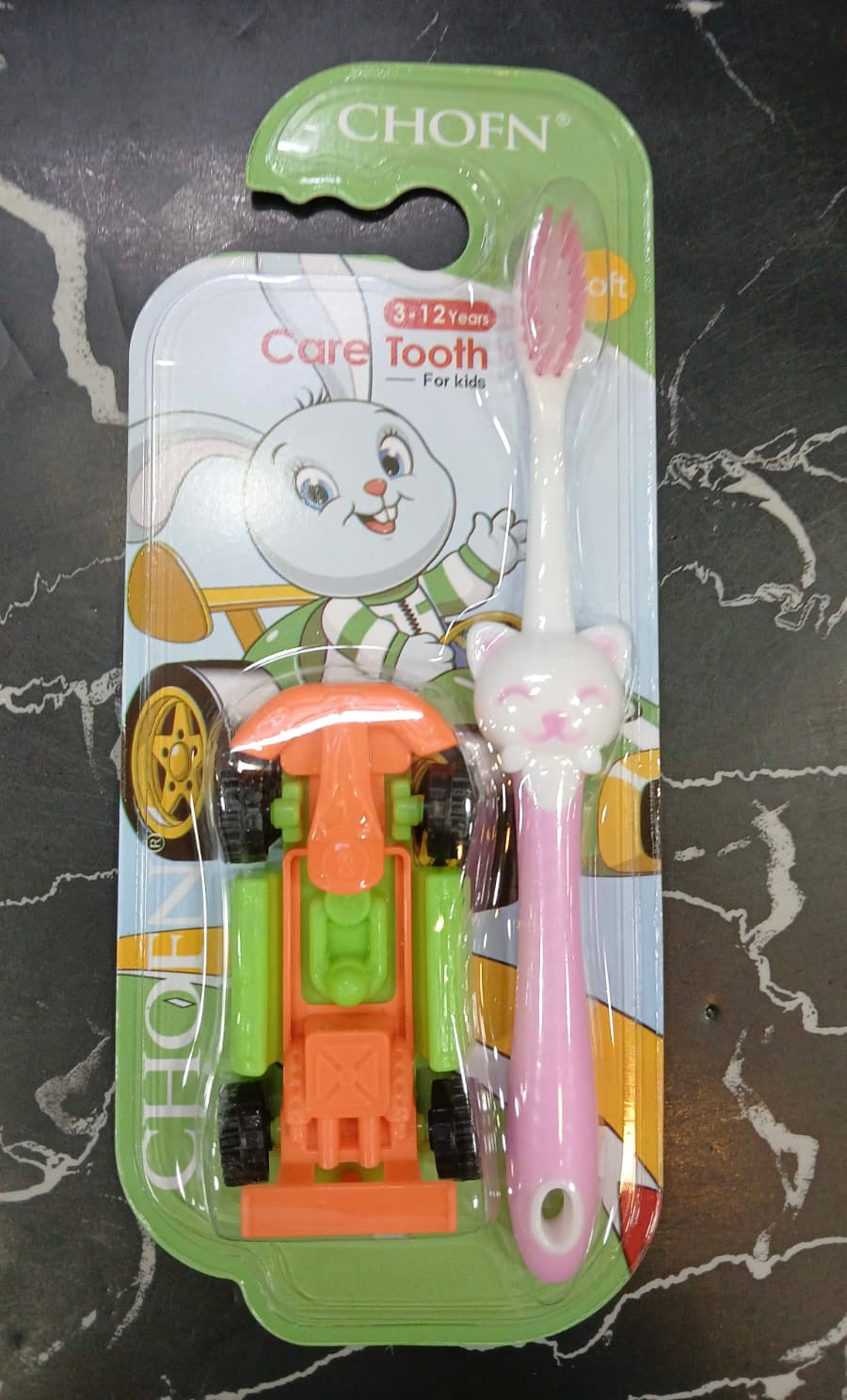 Kids Soft Bristle Toothbrush With Colourful Toy, Ultra Fine Soft Toothbrush, Oral Hygiene Tools Brush