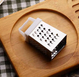 Stainless Steel Mini Grater, Mini Four Sided Grater, Stainless Steel Cucumber Slicer, Mini Cheese Grater, Stainless Steel Mini Vegetable Slicer