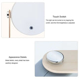 4 In 1 Foldable Table Lamp, Touch Dimmable LED Portable Lantern Light, Rechargeable Camping Lantern Night Light, Wooden Handle Telescopic Lantern Light, Touch Control Dimmable 3 Level Night Light