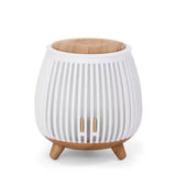 Nordic Wood Style Aroma Diffuser, Bird Cage Hollow Air Diffuser, Tabletop USB Aromatherapy Diffuser