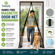 Hands-Free Magnetic Door Net