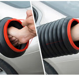 Folding Car Garbage Can, 2 in 1 Portable Storage Bucket, Foldable Dustbin