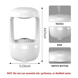 Water Droplets Air Humidifier, Cool Mist Maker, Led Display Anti-Gravity Humidifier