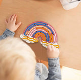 Toddlers Activity Board, Educational Silicone Strip Fidget, Kids Activity Toy