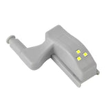 Set Of 2 Automatic Door Sensor Light, Furniture Hinge Lamp, Universal Wardrobe Cupboard Sensor Lights,  Kitchen Closet Night Lamp
