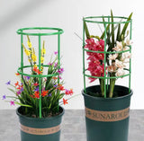 Garden Plant Support Stakes, Stackable Plastic Plant Support, Flower Support Stack For Outdoor And Indoor