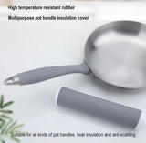 Multipurpose Pot Handle Insulation Cover, Versatile Silicone Pan Handle Glove, Pot Pan Handle Grip Holder