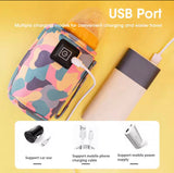 USB Operated Baby Bottle Warmer, Baby Milk Bag Heater, Insulated Baby Feeder Warmer