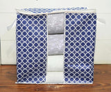 Printed Multipurpose Storage Bag, Storage Bags With Handles, Non Woven Floral Print Storage Organizer, Closet Organizer