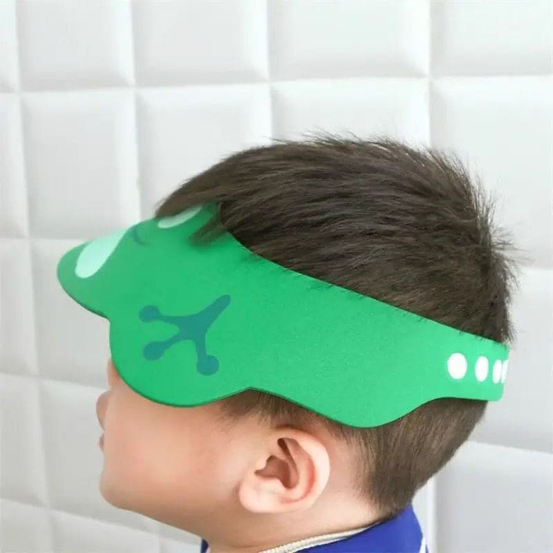 Baby Hair Wash Cap, Waterproof Bath Cap, Adjustable Visor Hat For Shower, Eye Shampoo Splash Guard, Infant Girl Boy Ear Protection Shampoo Cap, Children Hair Wash Hat Head Cover