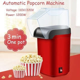 Electric Popcorn Maker, Hot Air Popper