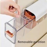 6-Cell Clear Wall Mounted Storage Box – Multipurpose Organizer