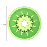 6 Pcs Jelly Color Fruit Shape Coasters – Colorful Drink Matsa