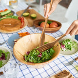 5 Pcs Bamboo Kitchen Utensil, Wooden Cooking Utensil Set