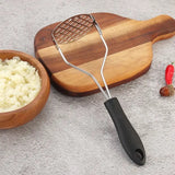 Metal Potato Masher, Rice Presser, Fruit Juice Maker, Potatoes Mud Pusher, Smooth Musher Crusher, Kitchen Accessories