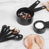 Set of 10 Kitchen Measuring Spoons, Measuring Cups