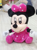 Disney Minnie Mouse Plush Toy, Kids Anime Cute Dolls Pillow, Kids Soft Plush Toy