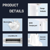 T10 Mini Turbo Fan USB Rechargeable Hand Fan