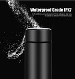 Smart Water Bottle with LED Temperature Display – Stainless Steel Flask – 500ML