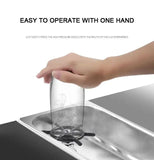 Automatic Cup Washer, Faucet Glass Cleaner For Kitchen Sink, Bar Glass Rinser Coffee Pitcher, Washer Bottle Rinser Wash Cup Tool, Faucet Bar Glass Rinse, Kitchen Sink Accessories Sets Glass Rinser, High Pressure Glass Cleaner