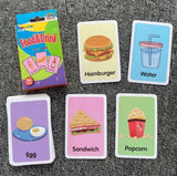 English Word Learning Flash Card For Kids, Visual Stimulation Cards for Toddlers, Cartoon Flashcards for Newborn Babies Kids, Fun Learning and Educational Kids Cards, Memory Training  Learning Cards, Montessori Baby Learning Cards