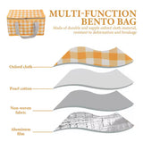 Camping Storage Lunch Bag, Large Capacity Portable Ice Pack Bag, Cold Protection Insulated Lunch Bag, Waterproof Travel Lunch Bag