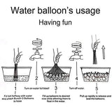 Magic Water Filling Balloon, 111 Pcs Water Balloons Bomb, Children Water War Game Kit, Latex Water Balloon Outdoor Toy, Water Balloon For Summer Toy, Rapid Filling Water Balloon