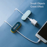 4 pcs Punch Free Self Adhesive Wall Cable Holder, Hook Organizer, Multi-Function Hanger Cord Winder Bracket, Wall Mounted Cable Grips