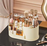360° Rotation Makeup Organizer, Countertop Cosmetic Storage Display Organizer, Makeup Sundries Storage Organizer